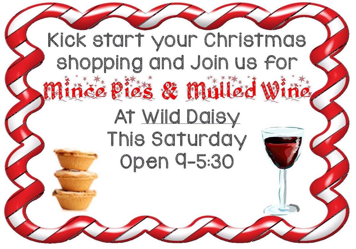 WildDaisyShop's tweet photo. See you Saturday 😊 https://t.co/G1VvFy9afl