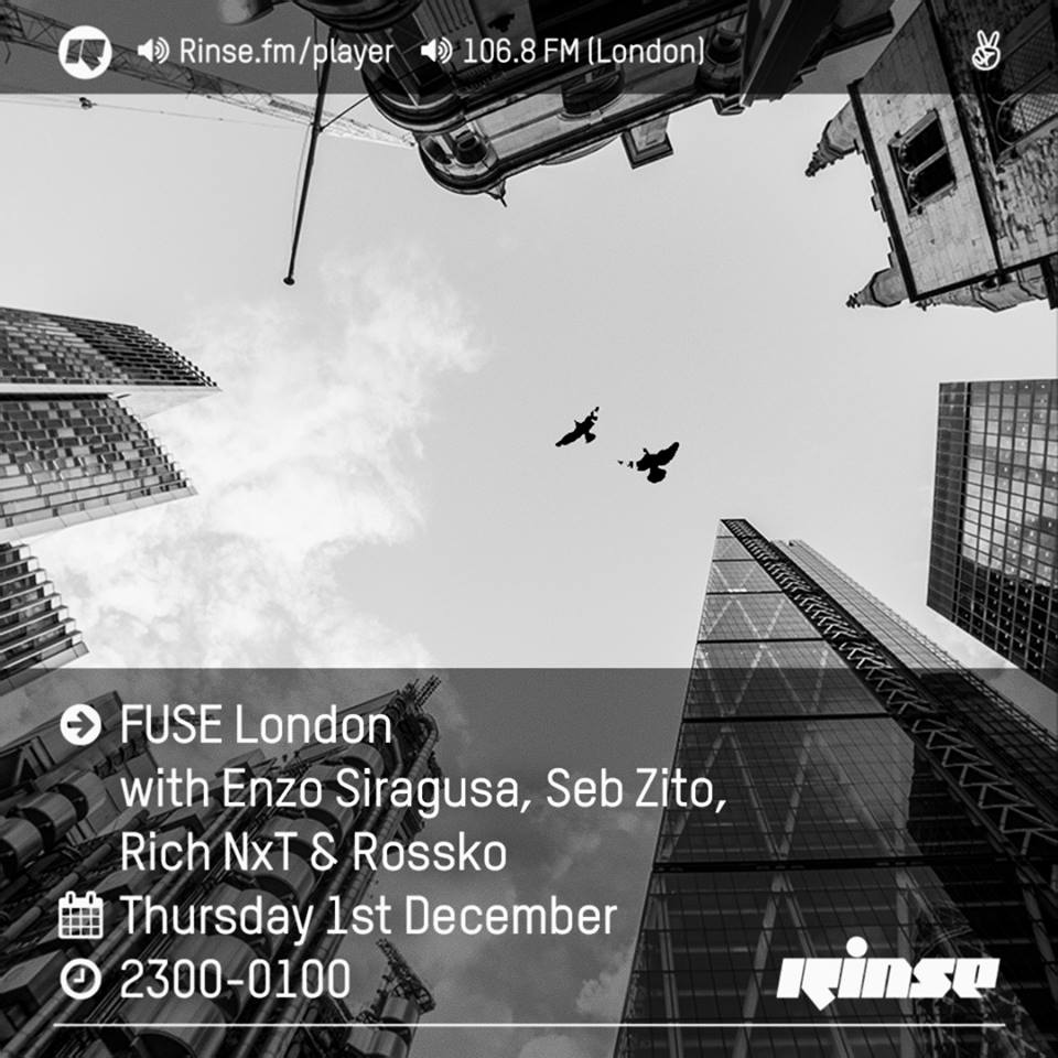 enzosiragusa's tweet photo. Tune in to our monthly Rinse FM show tonight from 11pm (GMT) @RinseFM @FUSE_London https://t.co/l936sti4qD