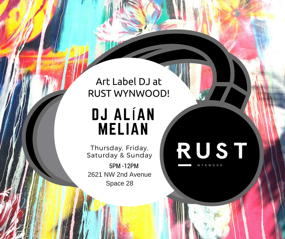 Rustwynwood's tweet photo. Art Label DJ at RUST WYNWOOD!! https://t.co/cEgYN9JCZr