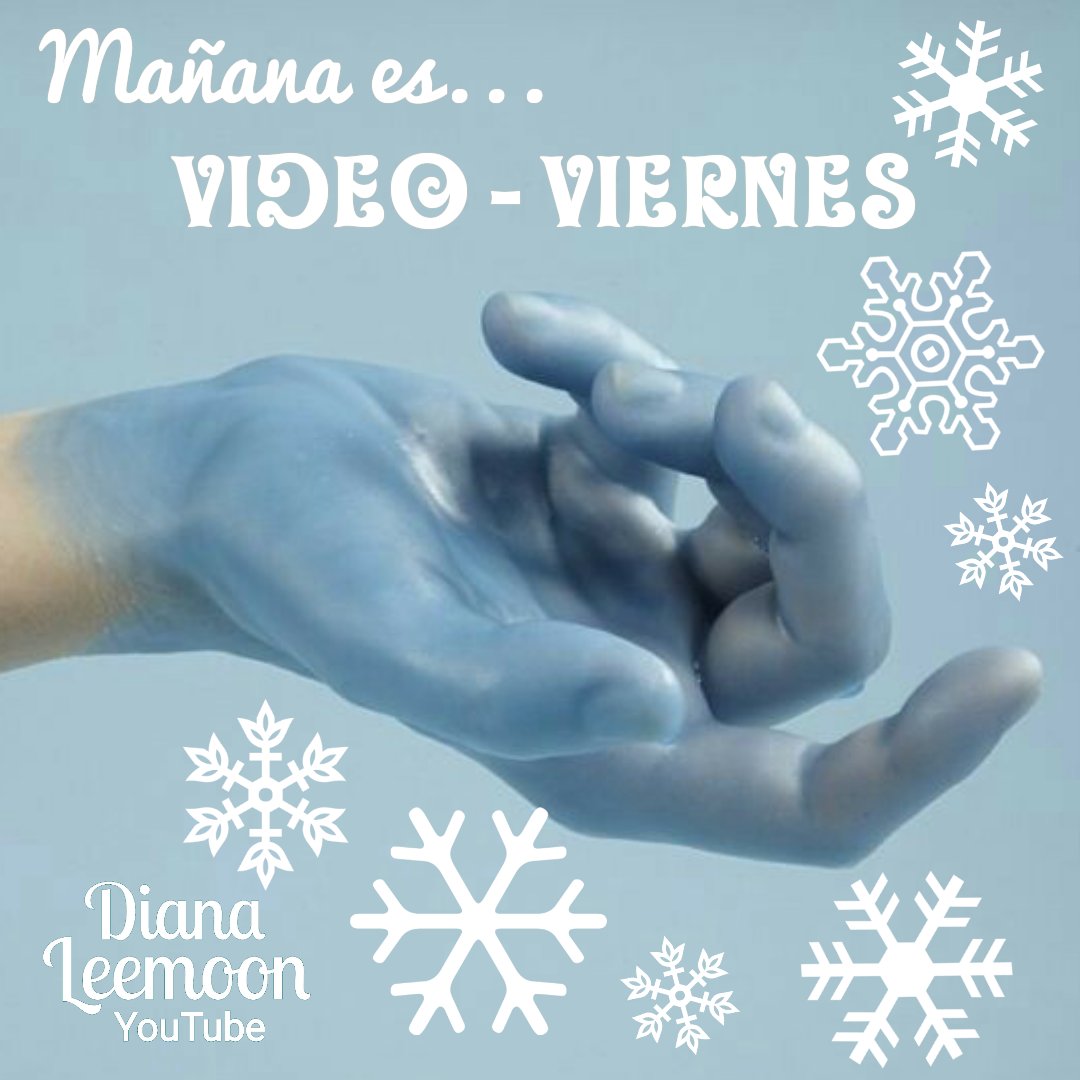 DianaLeemoon's tweet photo. Mañana es #VideoViernes #DianaLeemoon por mi canal de YouTube e inaguramos el #HolydaysTime
👇👇👇👇👇
https://t.co/gFQB7dvn9W https://t.co/WilXDYgeQw