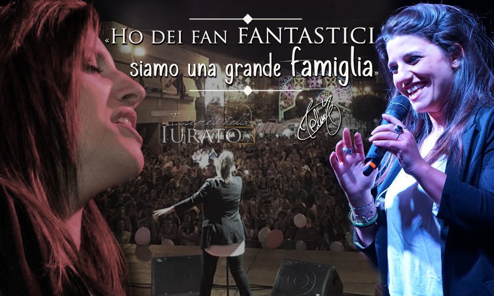 Mr_Giada's tweet photo. "Io ho dei fan FANTASTICI, loro amano chiamarsi #Deborini e siamo una vera e propria grande #FAMIGLIA". (Cit @DebIurato)
#DeborahIurato https://t.co/ZVAEvVgJrj