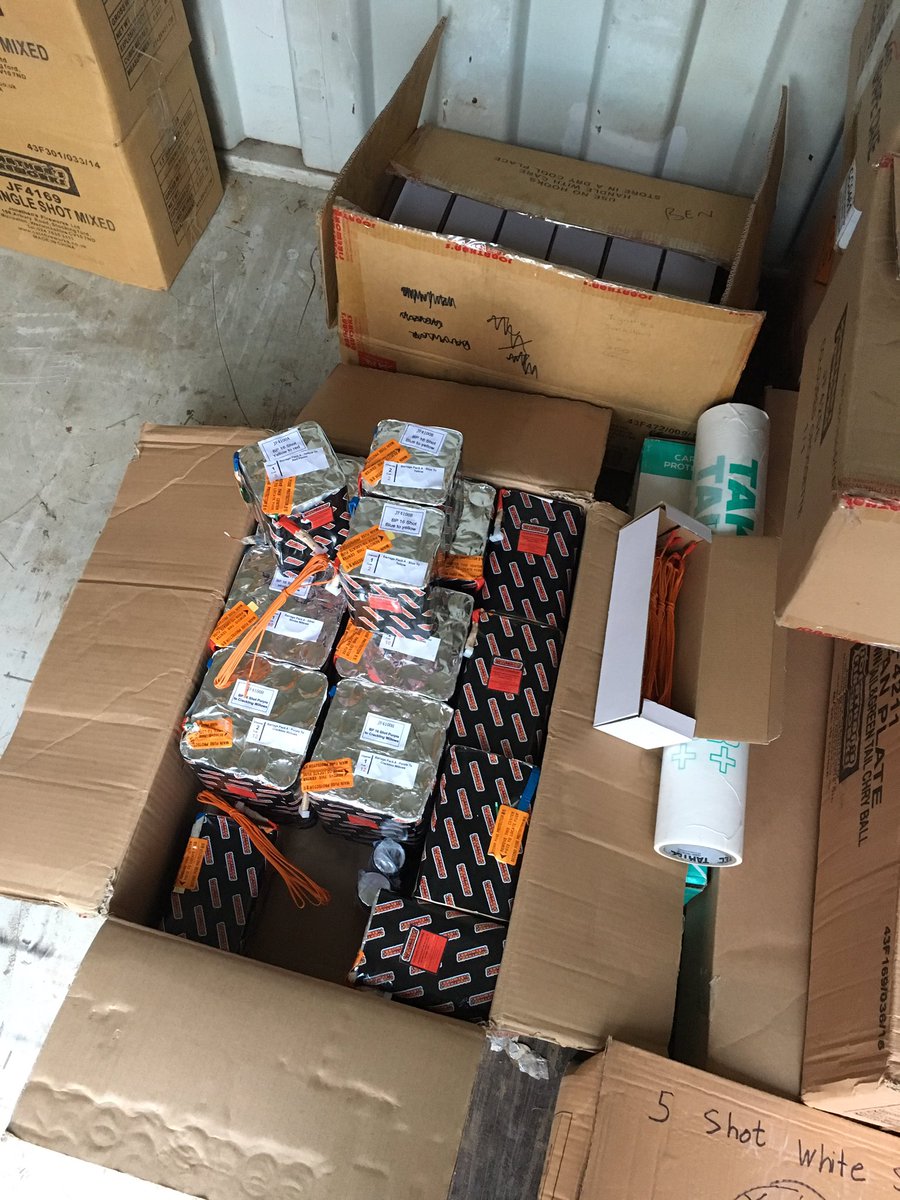 Final items all ready for this weekends display #BRPyro