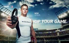 BoseFc's tweet photo. We have paired with NFL superstars! @JJWatt 
Bose provides top quality headphones to the best of the best. #upyourgame https://t.co/gsXCfyVIgY