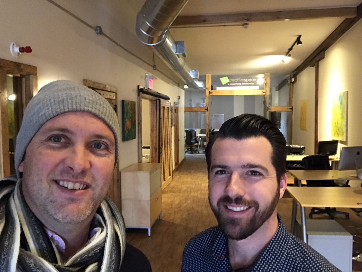 Visited Brandon <a href="/acreativespace/">The Creative Space</a> #collingwood today <a href="/switchvideo/">Switch Video</a> #coworking #startup #hightech - great space for #Entrepreneurs
