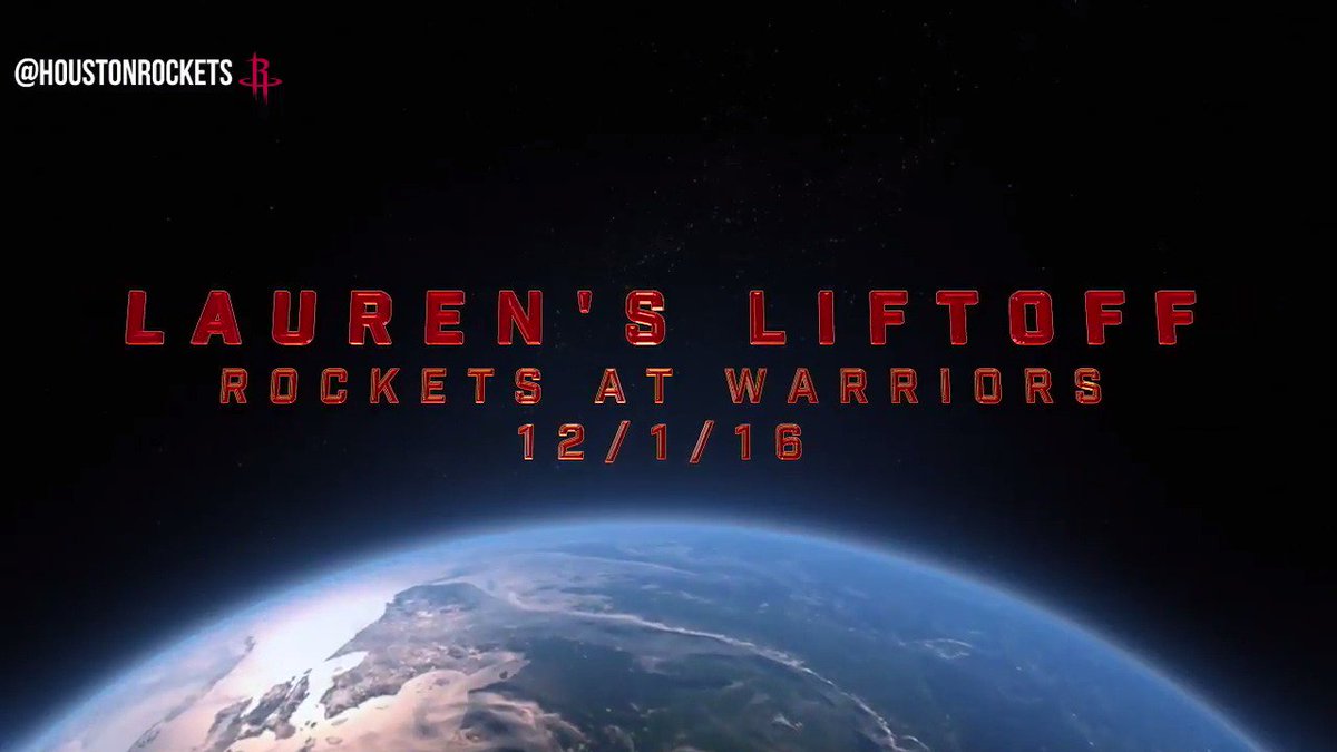 .@Laurenl_9 previews our big matchup vs the Warriors tonight!   Watch the game exclusively on TNT. #Rockets50 https://t.co/5JnZADN2pn