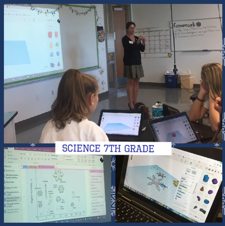 N1Bravo's tweet photo. 3D printing-the Science &amp; geometry of a snowflake. #problemsolving #makers #technology@hockadayschool  @Tinkercad @EdTechTexan @maryclarkjr https://t.co/roLuqmiO7L