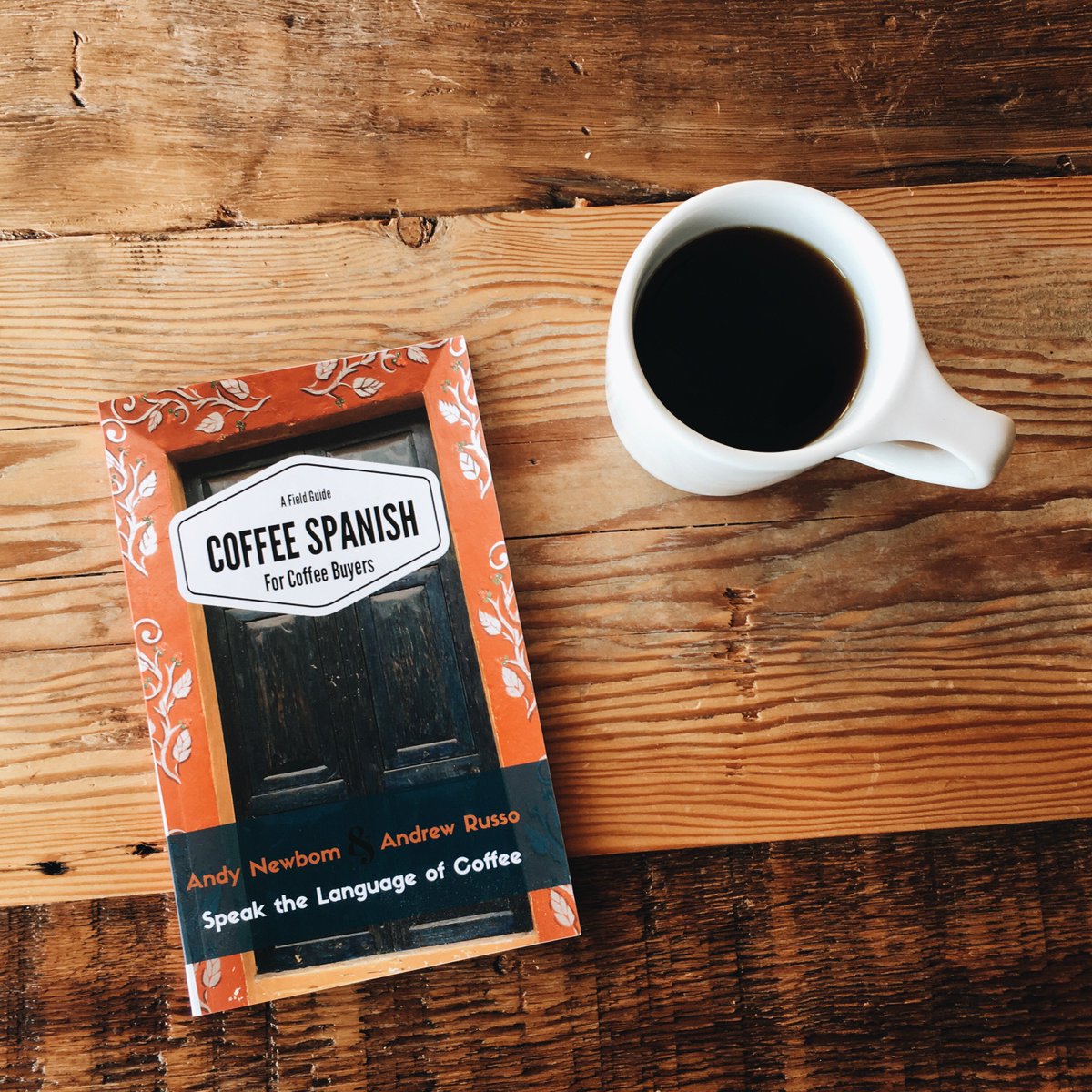 SpecialtyCoffee's tweet photo. Improve communication & relationships with coffee professionals! @CoffeeSpanishbk is available in the #SCAAStore! https://t.co/40Ew1egBWG https://t.co/fDsGdOcvcR