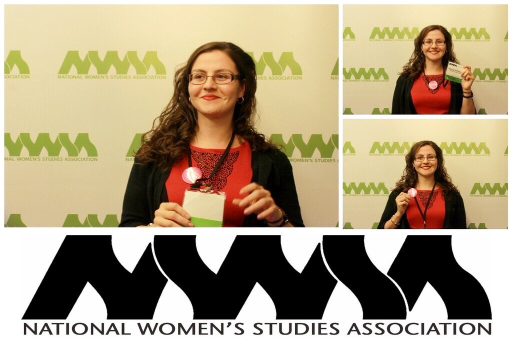 RutgersUPress's tweet photo. "This is what a #feminist looks like." #tbt to when we were in #Montreal for #nwsa2016! @nwsa #women @kguinta https://t.co/hx18HuF7ad