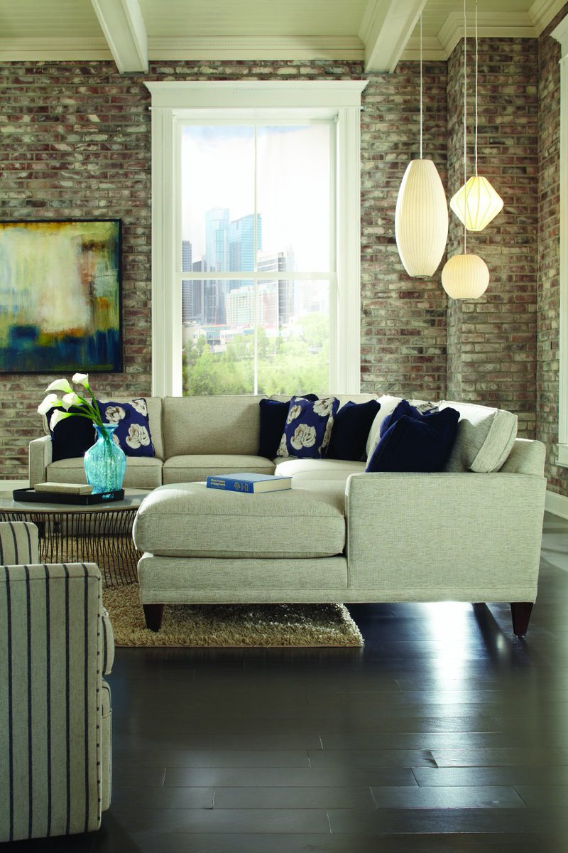 Our Townsend Sofa adds a ton of comfy seating to a living room without sacrificing luxury! So settle down with a good book and enjoy!