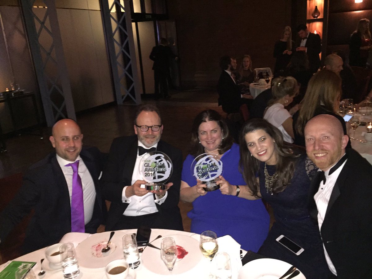 LeahSelouk's tweet photo. Winning night for @KetchumPR @ICCOpr awards! Special congrats to @TBoneGallagher for being inducted into hall of fame! https://t.co/TALwKmjrfc