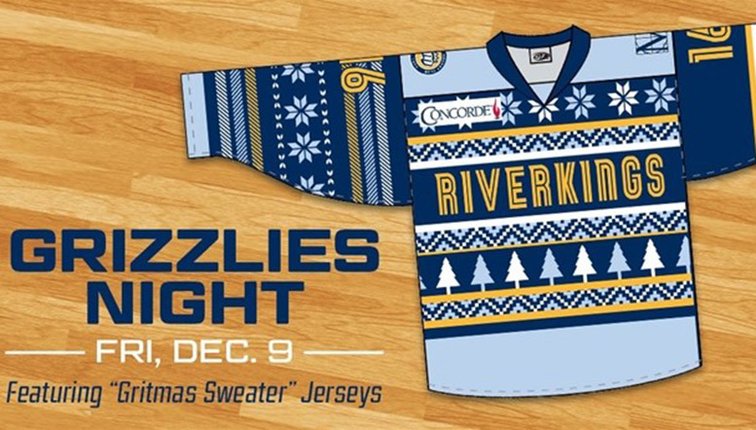 Grizzlies and @RiverKings host ‘Gritmas’ night on Friday, Dec. 9 at Landers Center!   MORE: on.nba.com/2gdwbsN https://t.co/wpCR7etcVF