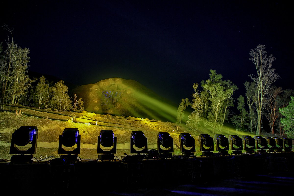 sbcountysheriff's tweet image. San Manuel Band of Mission Indians will be lighting the iconic Arrowhead for 14 days starting tmw in memory of those we lost on 12/2/2015.