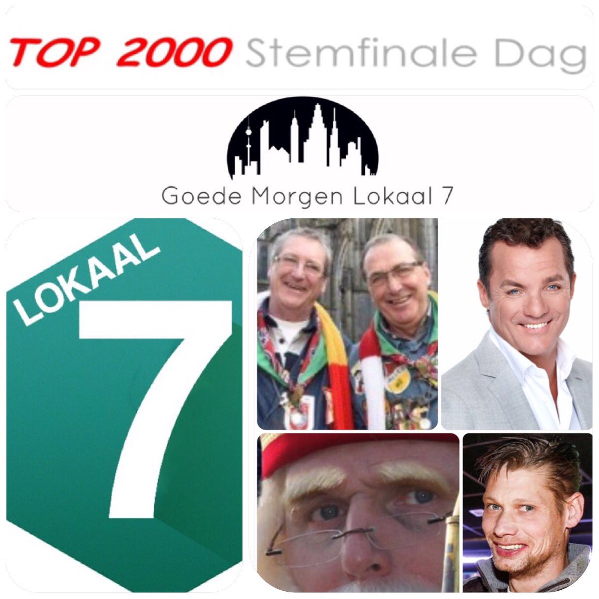 RadioLokaal7's tweet photo. Rick Smits; "zo nog ff wat drinken en dan slapen...Morgen @Top2000nl Stemfinale Dag @DenDurpsherd Berlicum; #ZinIn !"
Jij komt toch ook ff ? https://t.co/hlIJmsdw5o
