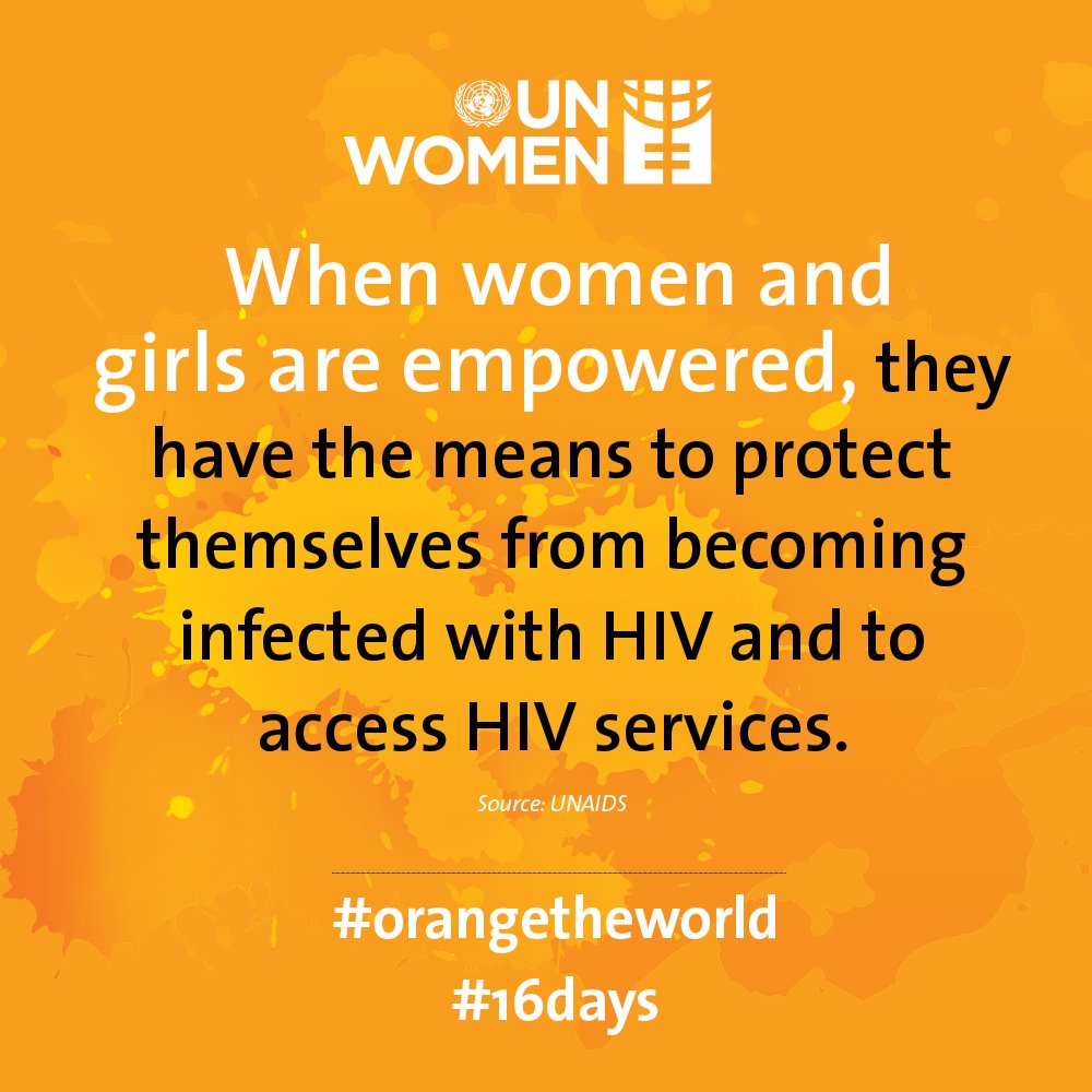 Our message for #WorldAIDSDay: unwo.men/s5i2306I0J3 
#orangetheworld #16days