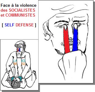UNSFrance's tweet photo. Contre la violence du #Socialisme et du #Communisme 
[ SELF DEFENSE ] 
#Presidentielle2017 #PrimaireGauche #PrimairesCitoyennes https://t.co/4irjXiULU9