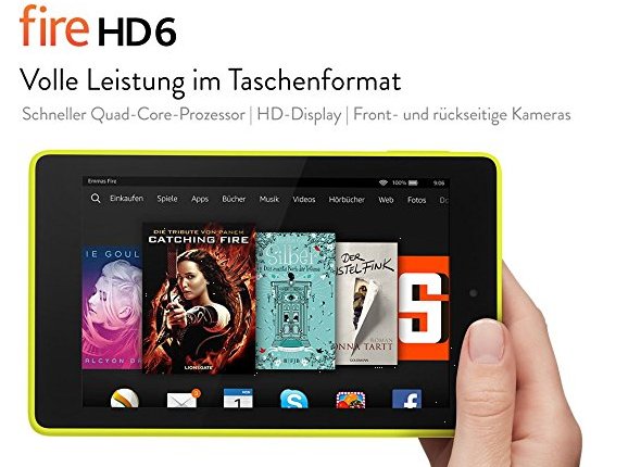 netzdealer's tweet photo. Amazon bis 24h:Fire HD 6, 15,2 cm (6 Zoll), HD-Display, WLAN, 8 GB minus 40€ nur 74,99€! https://t.co/iSneQWXIHM via @ #amazondeal #firehd6 https://t.co/ImGoQO3qN7