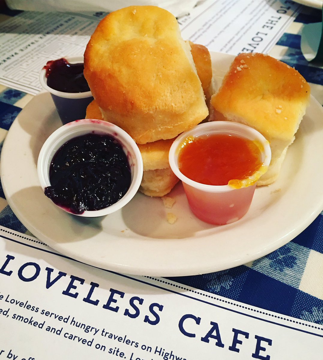 sis_adventures's tweet photo. Off to a great start! Bring on the biscuits! #sisadventures #biscuitsandjam #lovelesscafe #makebiscuitsnotwar https://t.co/VIMdYj0Nyl