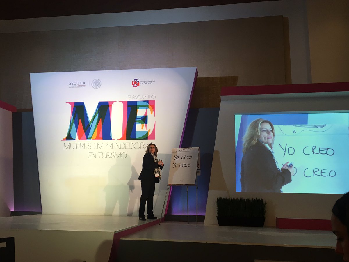 fran_romita's tweet photo. Gracias a @chasdewinter por una gran conferencia! Cambiemos lo que creamos y lo que creemos #MESectur #GéneroSECTUR https://t.co/ytqEogjMUm