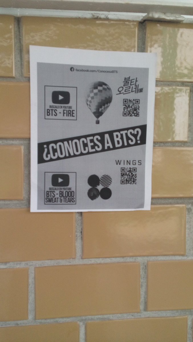 beathatsong's tweet image. Hoy fue solo en mi escuela, mañana lo hare en la ciudad :p. #WhoIsBTSProject #México