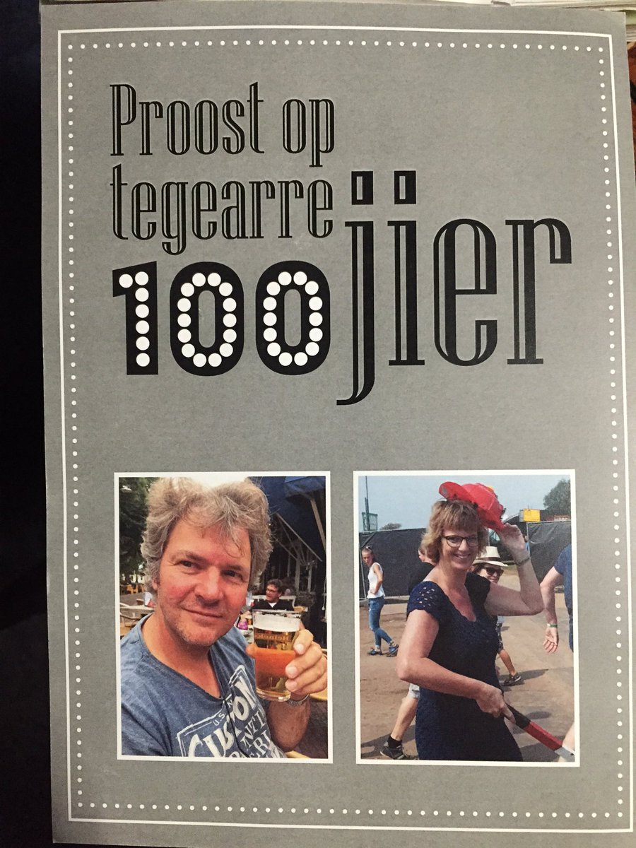 Vr avond 2 dec gesloten ivm besloten feest- Samen 100 jaar - #uniek #liefde #proost