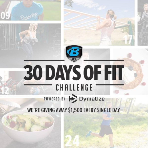 dymatize's tweet photo. GET FIT &amp; WIN SOME $ @dymatize giving away $1500 all month with #30daystofit Challenge Register -> https://t.co/HYdlPkuyFz  @Bodybuildingcom https://t.co/lNTk9bT81i