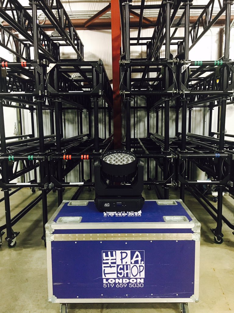 PAShopPro's tweet photo. Christmas is early... more Elation and Tyler Truss products to our inventory! #tylerGTtruss #ZW37 #CuePix https://t.co/TsQ6OHm1xW