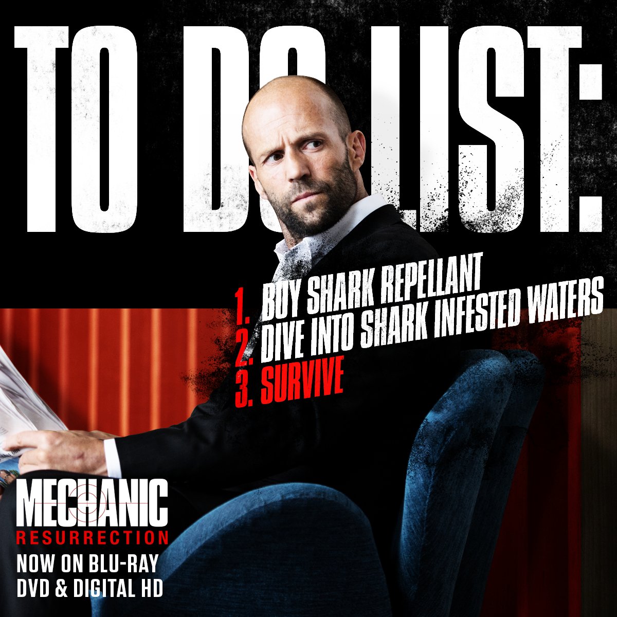 TheMechanic's tweet photo. Shouldn’t be too difficult, right? #MechanicResurrection: https://t.co/o6KNp1dh7T https://t.co/fLvHl7AYMP