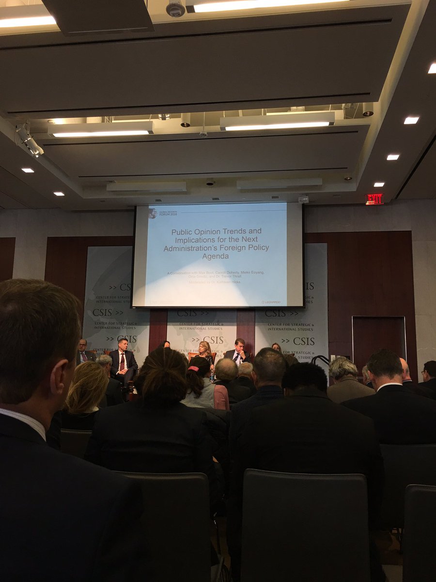 JuliaNesheiwat's tweet photo. #GSF2016 - the overall trends still points to the American people want America to lead #internationaltrade https://t.co/qUCZzbE0kv