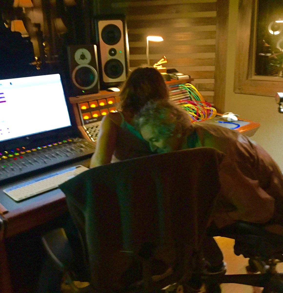 DauphinStSound's tweet photo. Whole lot of love going on in studio A with new Rodney Crowell (Official) music coming soon! Trina Shoemaker https://t.co/te4vD8prOu