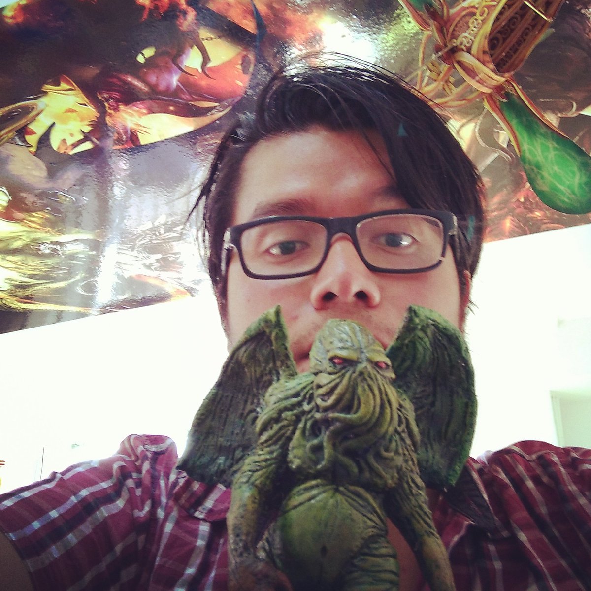 Abraham_C_geek's tweet photo. #Cthulhu #cthulhu2016 #kickstartercampaign #Kickstarter #theCosmicHorrorChess #bestfriendsforever #reward #Lovecraft #mexicandesign https://t.co/YIQBs5GfYQ