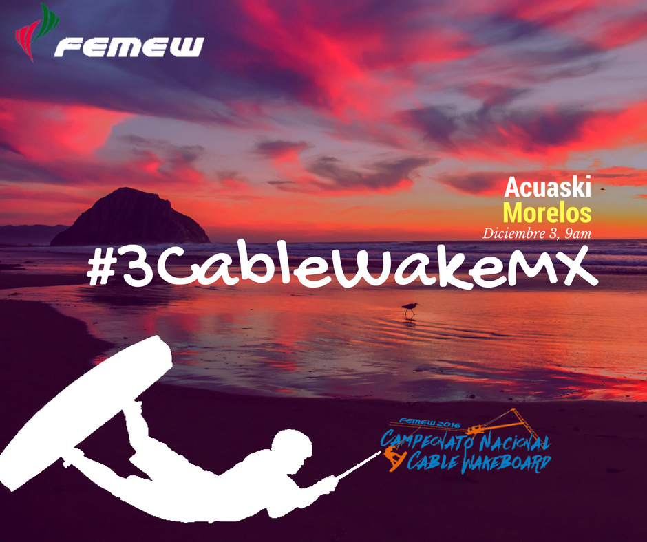 esquimx's tweet photo. #IniciaDiciembreY este fin de semana te esperamos en @acuaski en el #3EsquíMX y #3CableWakeMX ¡Los 2 últimos Campeonatos Nacionales del Año! https://t.co/uiBzz77Q71