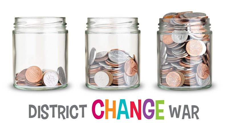 MichFarmBureau's tweet photo. 'Change War' among #FarmBureau districts at #MFB16 yields $2,318 for Food Bank Council of Michigan! Adds to $32K+ raised prior. https://t.co/F2sdoI30Ev