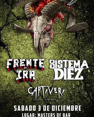 cheococuy's tweet photo. Sábado 3 de diciembre maracaibo activo #destroyerfest asiste comparte #apoyanuestrasbandasnacionales https://t.co/v39yGVYk0o