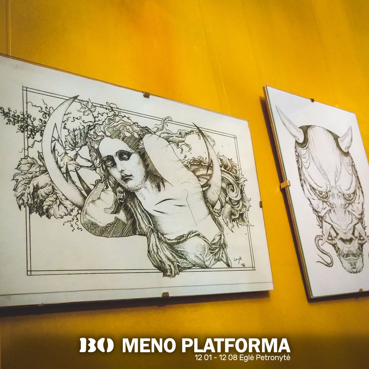Antroji BO meno platformos paroda ir antroji menininkė - Eglė Petronytė! Kviečiam aplankyti 12 01 - 12 08, BO 3-ioje salėje. https://t.co/khYpD6jvfF