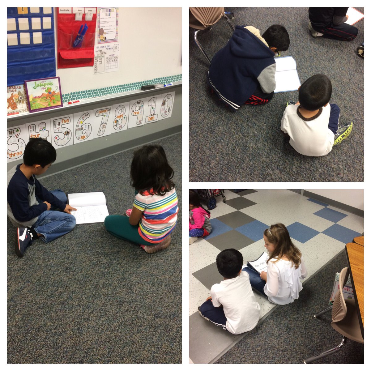 MrsRafferty3's tweet photo. Meeting our kindergarten buddies and sharing our expert books we made!! @kdeatrevino #kdepride #readingbuddies #thirdgradedragons https://t.co/n4pWAYuman