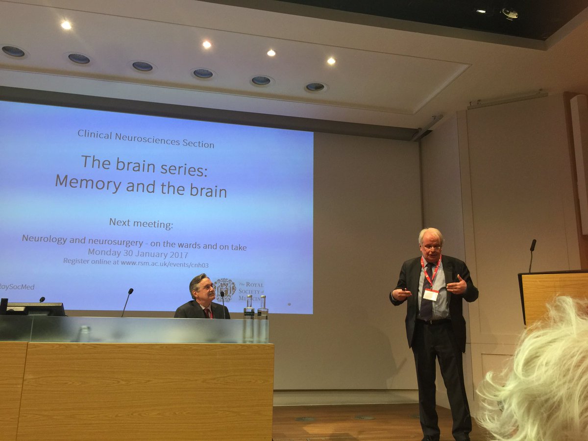 NikkiScheiner's tweet photo. Fascinating talk by professor Michael Kopelman on psychogenic amnesia @RoySocMed #functionalsymptoms https://t.co/NZyQ4URKGm