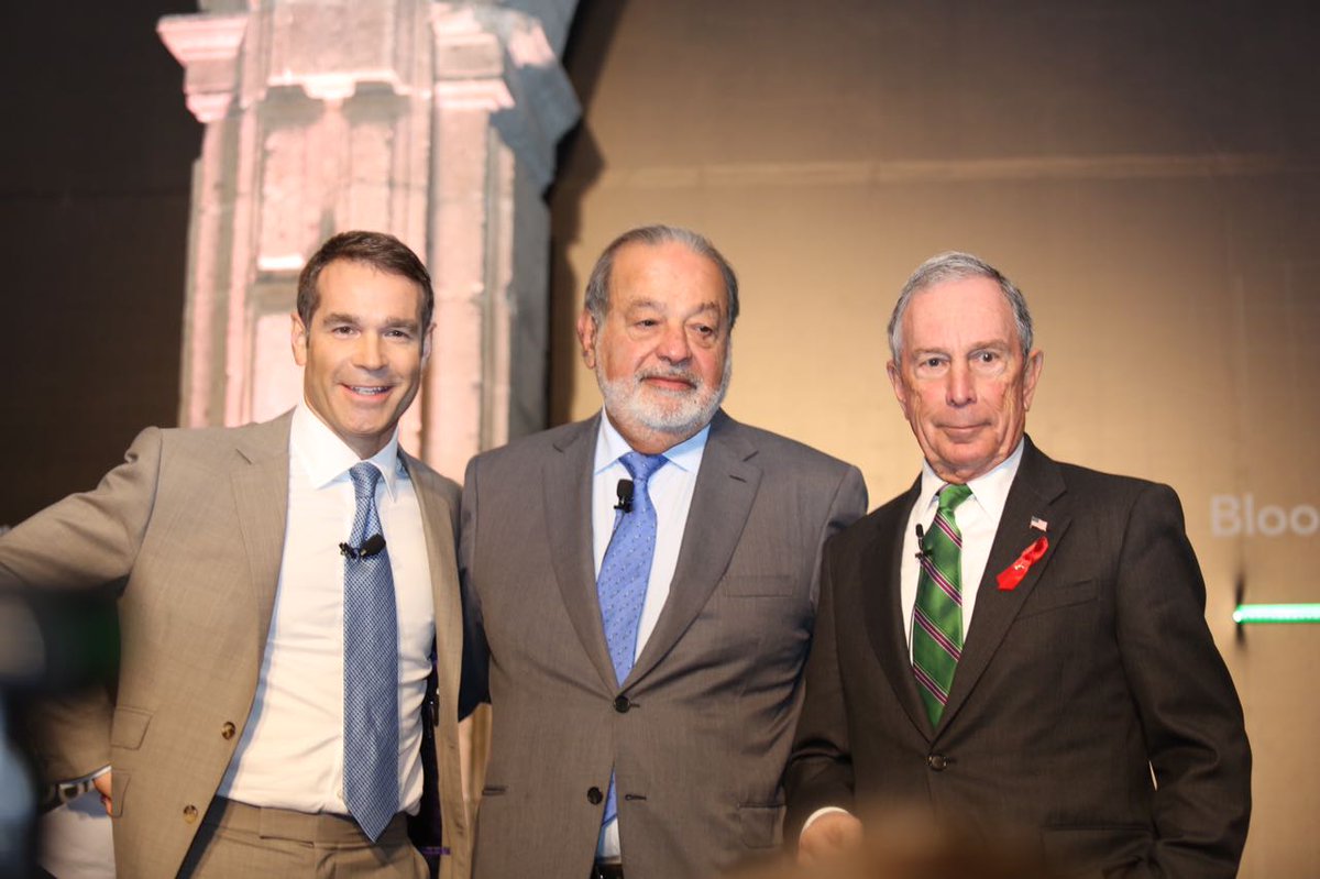 SinEmbargoMX's tweet photo. #BloombergMX2017 México debe ser decidido y determinante frente a Trump: Michael Bloomberg https://t.co/cjAJv5U4Cv https://t.co/tkbNpbv7fs