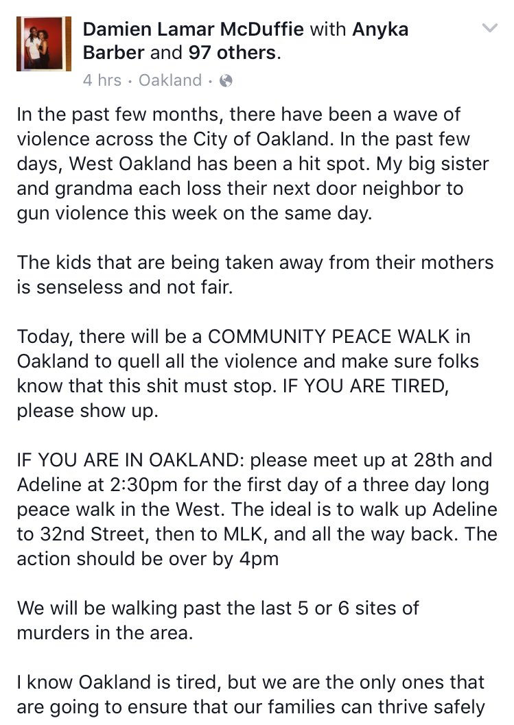 Sarah Burke On Twitter A Three Day West Oakland Community