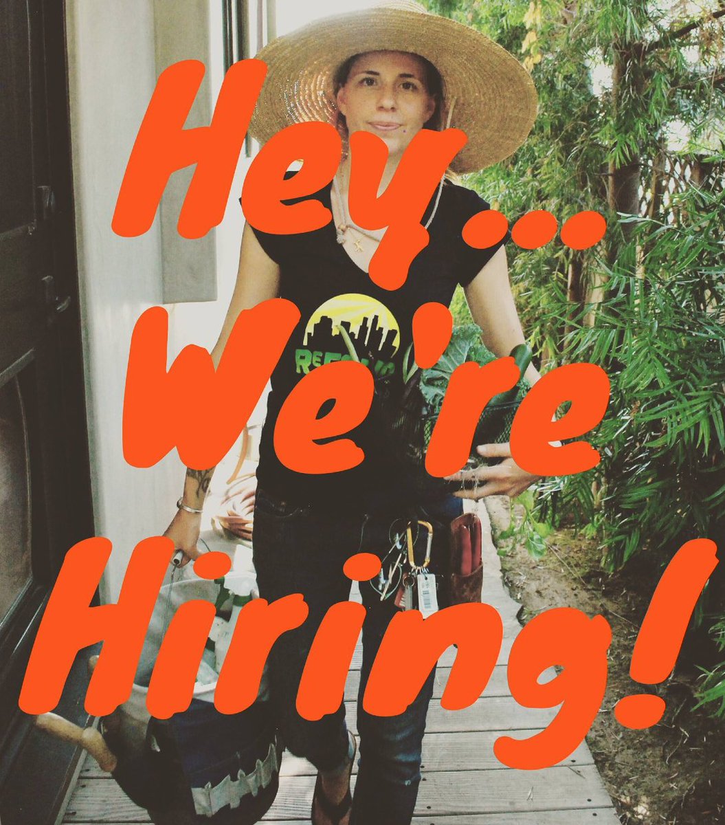 We are hiring Urban Farmers for the South Bay Area!  Find more information on our Facebook page: facebook.com/Farmscape/