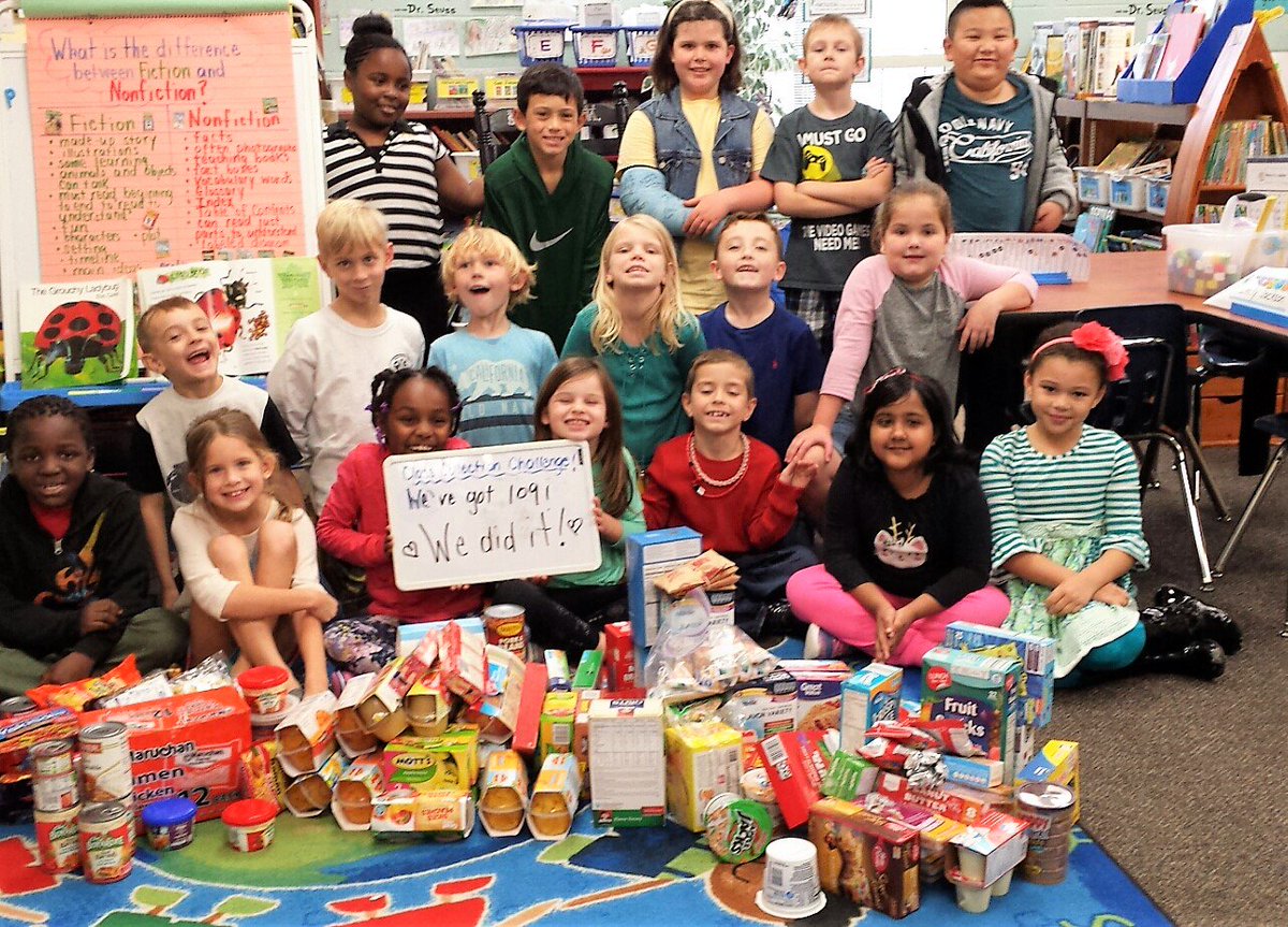 Mrs. Algar's 2nd grade class met their goal to collect 100+ items for the D5 snack pack program! <a href="/LexRich5/">Lex Rich</a> <a href="/TheNewIrmoNews/">Irmo News</a>