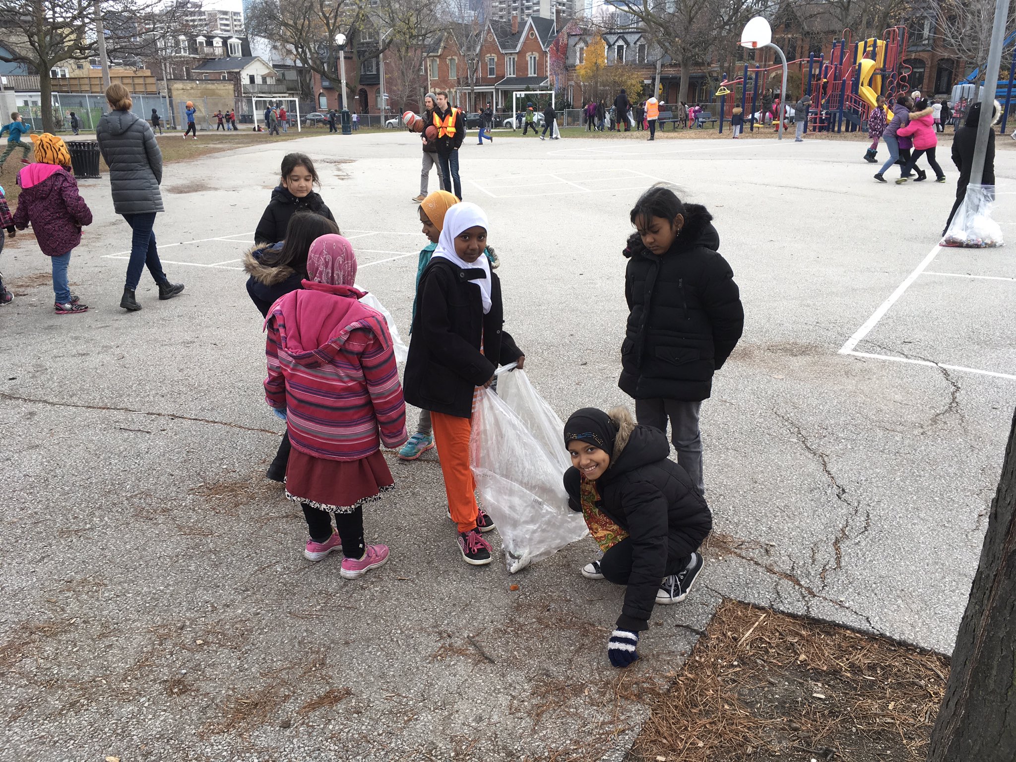 Lord Dufferin PS on Twitter "Our first eco school assembly and yard