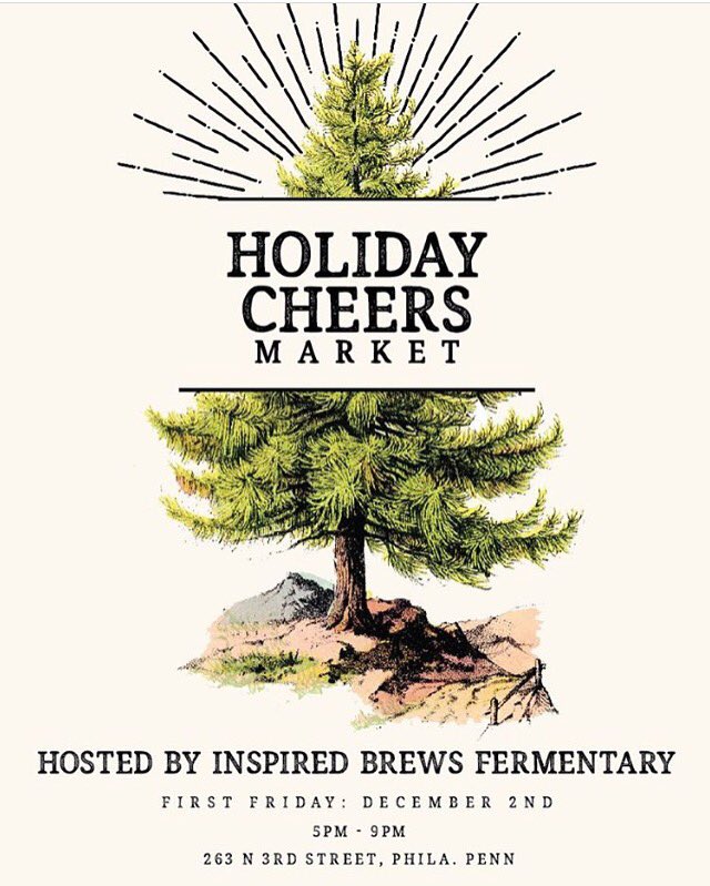 Catch us TOMORROW Friday Dec 2 at <a href="/InspiredBrews/">Inspired Brews</a> for a beautiful Holiday Market: women-owned businesses, kombucha cocktails, &amp; cheer! 5-9PM