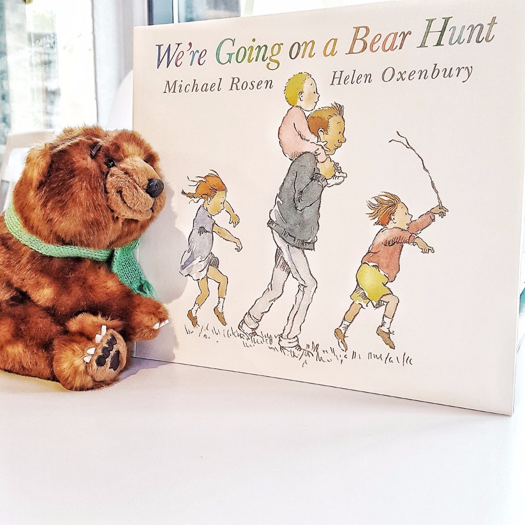 7Stories's tweet photo. Day 1 of our Christmas recommendation advent calendar is We're Going on a Bear Hunt and this furry little fellow! https://t.co/31QYLetaJi