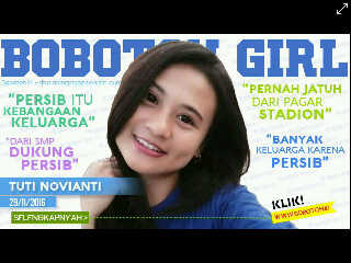 DAPAT TUJUH JAITAN NA TARANG, NENG TUTI TAK PERNAH KAPOK MENDUKUNG PERSIB!