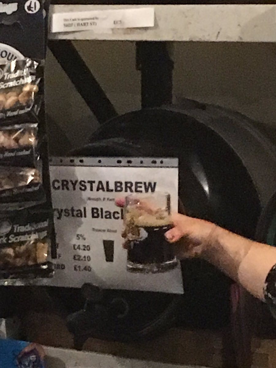 aplarge's tweet photo. Look what we have here over on the dark side at #pigsear2016. 
@crystalbrewales #blackPearl @HullCAMRA @pigsearcamra https://t.co/Z5mQsQyM7U