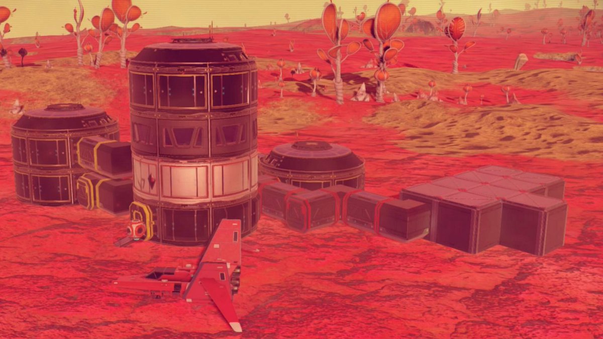 RisenGaia's tweet photo. Home base is coming along nicely😄
#NoMansSky #JustGamer #FoundationUpdate #HomeBase https://t.co/g18zG3iaVx
