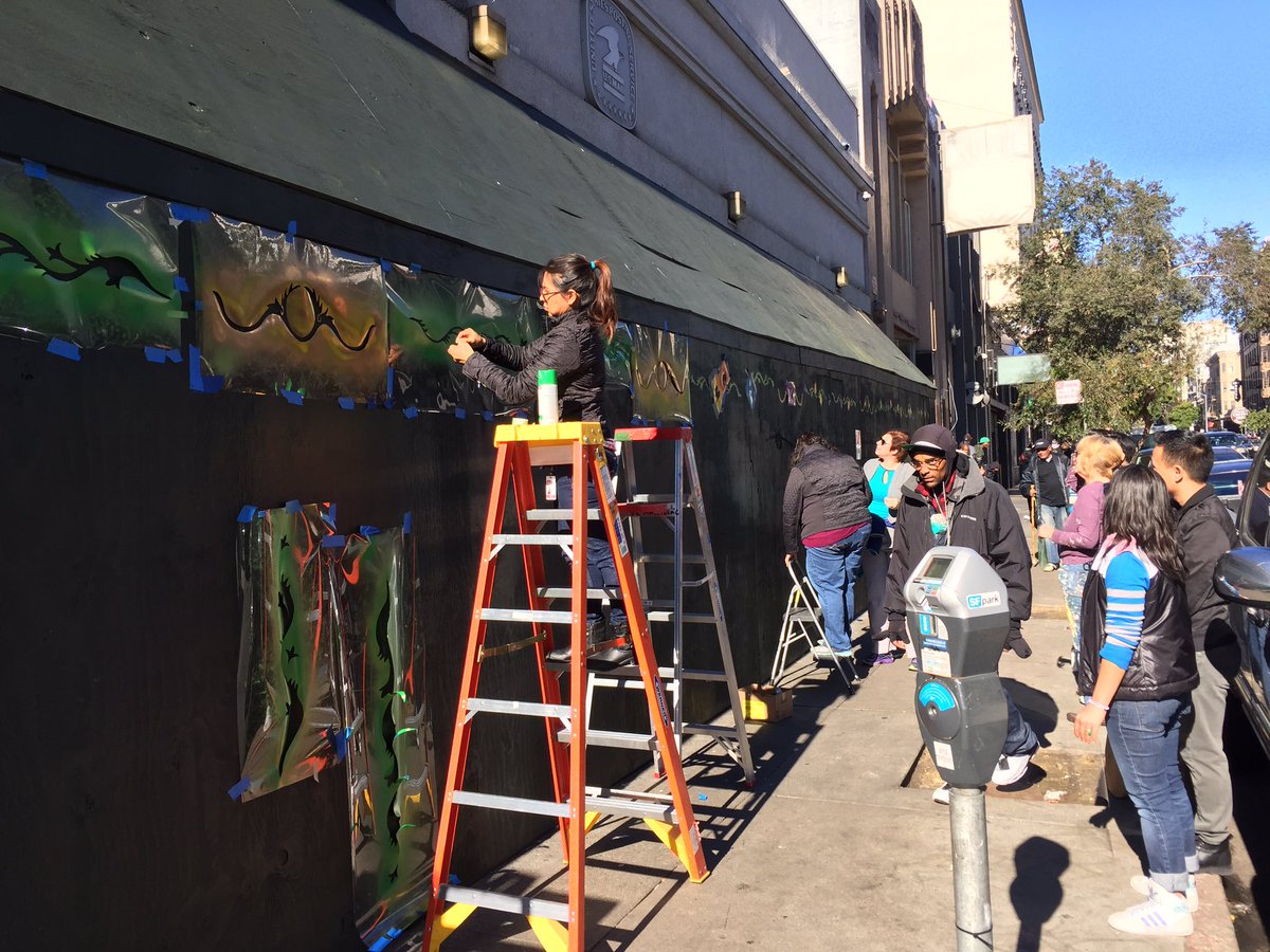 4CornerFriday's tweet photo. Getting ready for tomorrow's #4CornerFriday!  @DeMarillacSF @VYDCsf @WuYee @UniteHereLocal2 @EpicenterSF @GrowDG https://t.co/YQEYWXoJxc