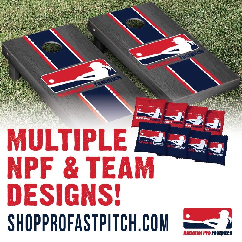 profastpitch's tweet photo. Looking for a Christmas Gift idea for ur favorite @profastpitch softball fan? https://t.co/INgv33SLu9 #NPF2016 #cornhole https://t.co/itYdG7TRLS