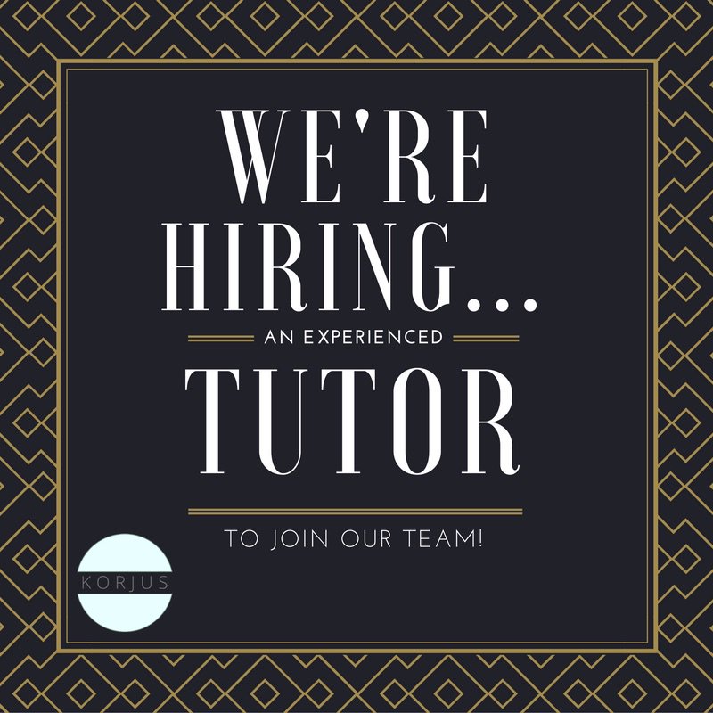 KorjusTutorials's tweet image. We are #hiring #tutors in #eastyork.  Send us your resume and cover letter to learn@korjustutorials.com
#teacher #toronto #teaching #tutor