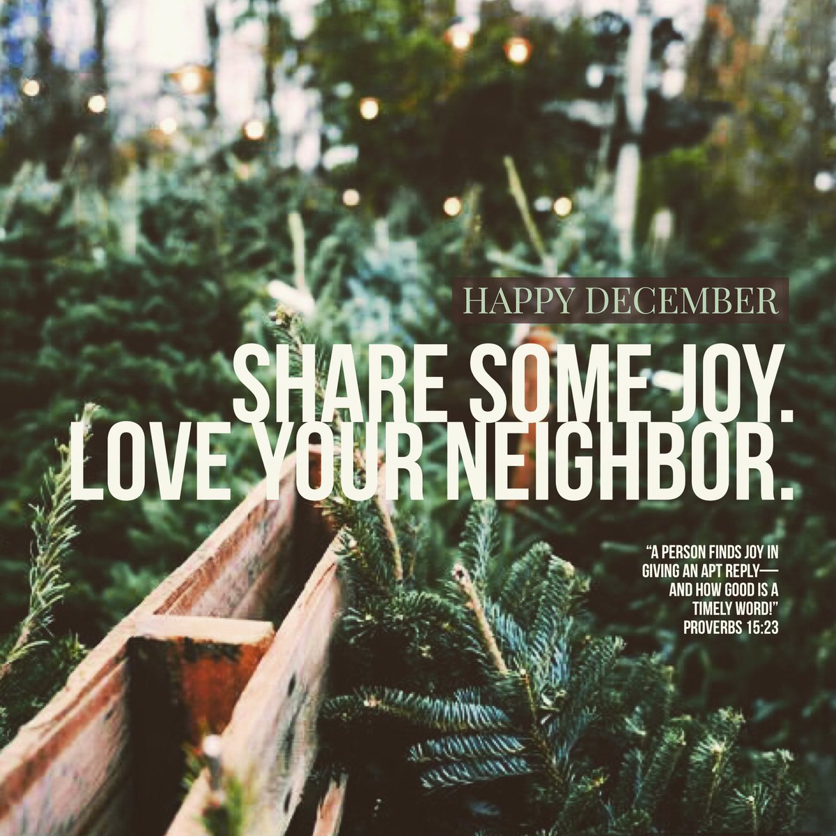 DFC_5606's tweet photo. "love your neighbor as you love yourself" always important to remember! #loveyourneighbor ✨🌲 https://t.co/MzZhMJu3Db